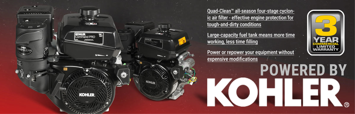 MechMaxx 5 inch E-start KOHLER 429cc Gasoline Engine Powered Wood Chipper,  GS1500