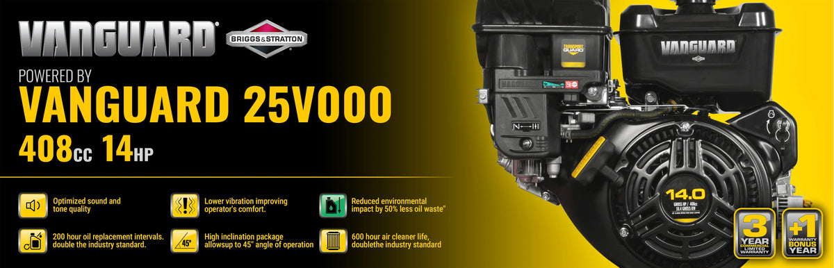 MechMaxx Mini Compact Excavator B&S VANGUARD 408cc 14hp Engine,  65.7" Max. Digging Depth,  2370 LBS Operating Weight,  MEC10