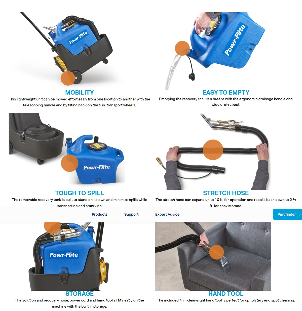 Powr-Flite Photon 3.5 Gallon Portable Spotter with Stretch Hose