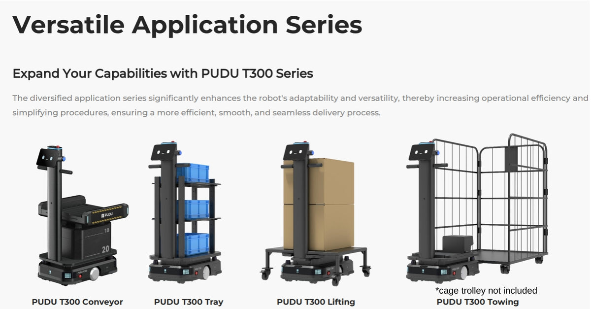 Pudu T300 Industrial Delivery Robot (10260-000007)